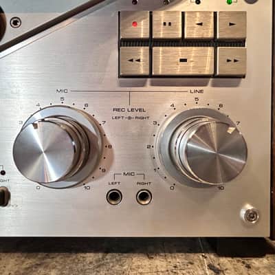 Akai GX-635D Vintage Silverface Reel-to-reel 4-track tape machine image 10