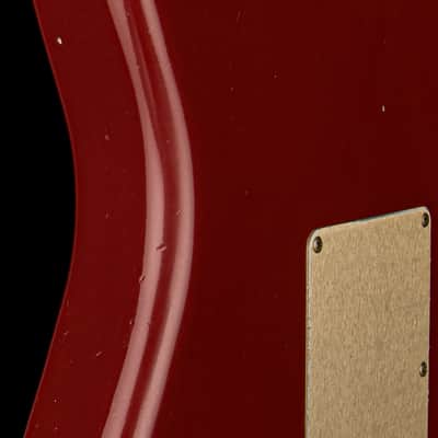 Fender Custom Shop Limited Edition 1954 Roasted Stratocaster Journeyman Relic - Cimarron Red #0482 image 12