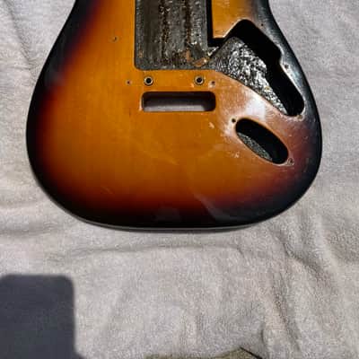 1994 Fender American Stratocaster Body 60’s Sunburst image 1