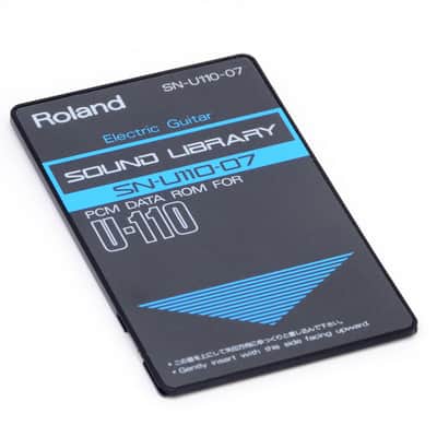 Roland SN-U110-07 Electric Guitar PCM Data ROM Card for U-110 Sound Module