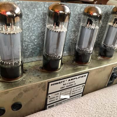 HIWATT DR-103 CUSTOM 100 VALVE HEAD 1982 *A CLASSIC!* in VGC image 17