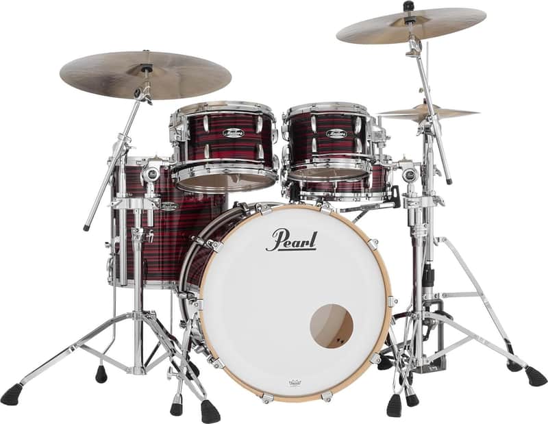 Pearl Drum Set, Red Oyster Swirl (MM6C924XSPL/C856) image 1