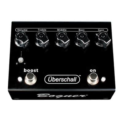 Bogner Uberschall - Distortion/Boost Pedal - Black Finish image 1