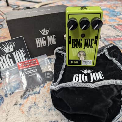 Big Joe Stomp Box Company Raw Series Tube Overdrive B-301 2015 - Green image 10