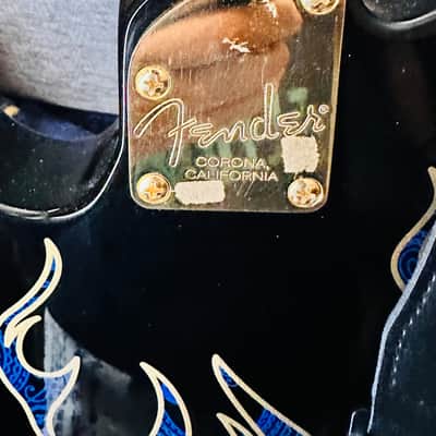 ‘07 Fender | Telecaster | James Burton Signature | Blue Paisley Flames | USA 🇺🇸 image 10