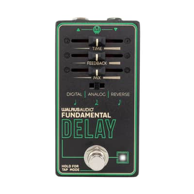 Walrus Audio Fundamental Series Delay Effects Pedal image 1