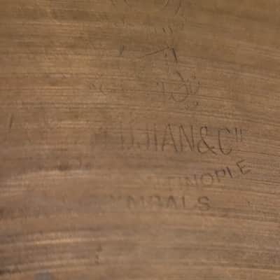 Zildjian Constantinople Ride ZILDJIAN & Cll 1970 Made In USA image 11