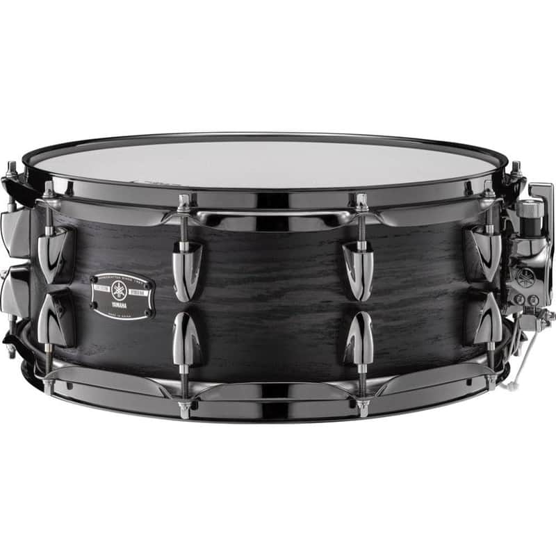 Yamaha Live Custom Hybrid Oak Snare Drum 14x5.5 Uzu Charcoal Sunburst image 1