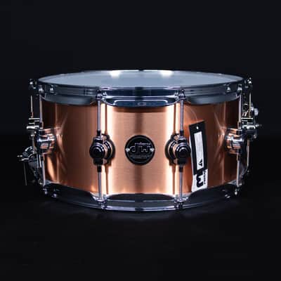 DW 14" x 6.5" Performance Series Thin Copper Snare image 1