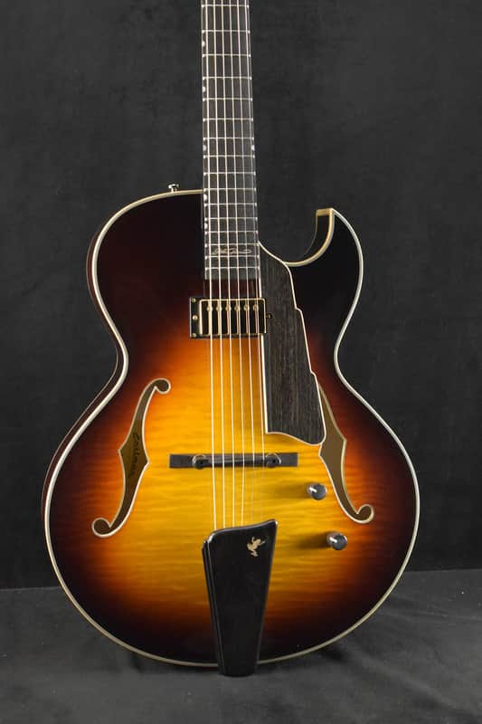 Eastman AR480CE-SB John Pisano 30th Anniversary Archtop Sunburst Truetone Gloss image 1