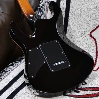 Suhr Custom Set Neck Modern HSH Flame Maple Top Blower Switch 24 Stainless Steel Jumbo Frets Bahama Blue 6.95 lbs image 11