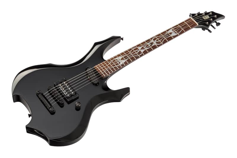 ESP FOREST STD SL5 BLK ESP LTD B-5 Ebony Bass Guitar - Charcoal