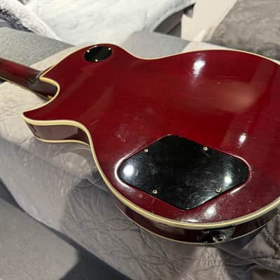 Gibson Les Paul Custom 1976 - Wine red image 11