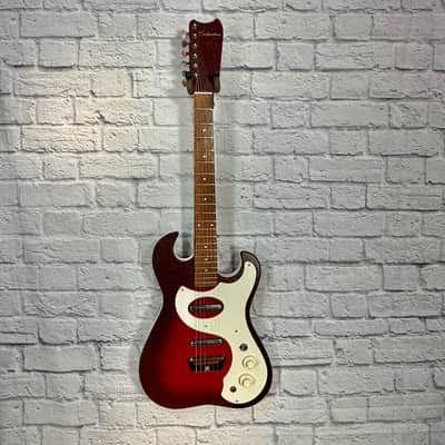 Silvertone 1457 Electric w/Case Amp (1960s) image 4