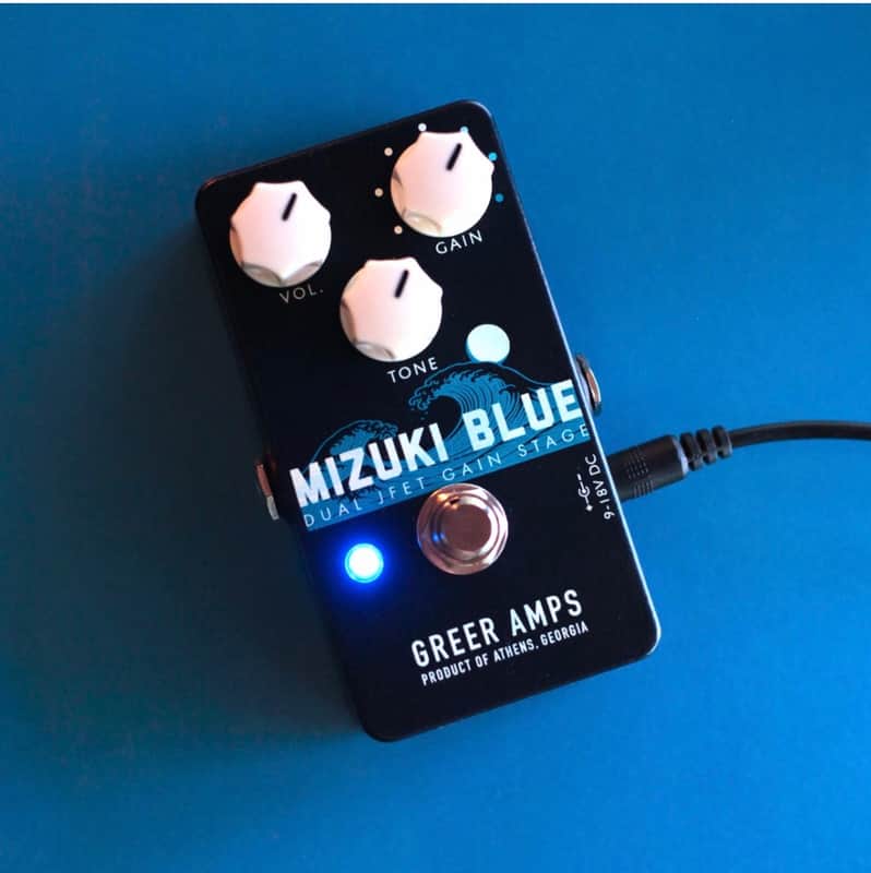 Greer Amps Mizuki Blue Dual JFET Overdrive Pedal image 1