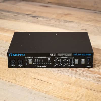 MOTU micro express 4x6 USB Bus-Powered MIDI Interface with SMPTE U286516 image 4