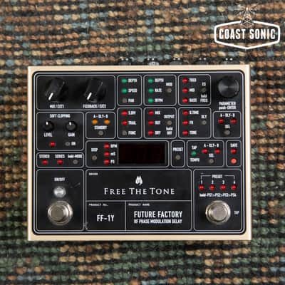Free The Tone FF-1Y Future Factory RF Phase Modulation Delay | Reverb