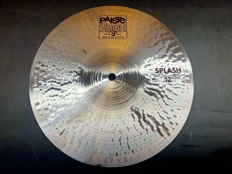 Paiste 12" 2002 Splash Cymbal - Traditional image 1