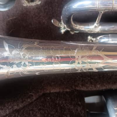 Bach Stradivarius Model STD 1 (TR200S) Series Bb Trumpet 1990s - Silver-Plated image 1