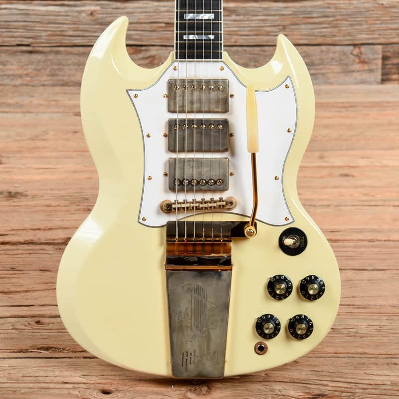 Gibson Custom Jimi Hendrix 67' SG Reissue Aged Polaris White 2020 image 1