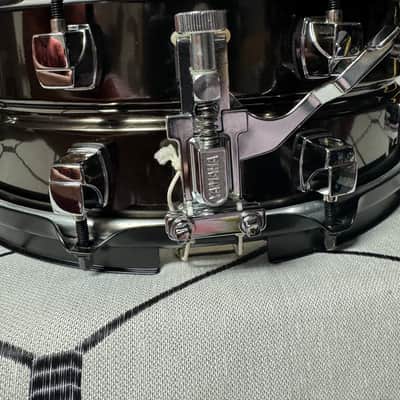 Yamaha SD-455SG - Steve Gadd Custom Model 14”x5.5” Black Nickel over Brass Snare image 2