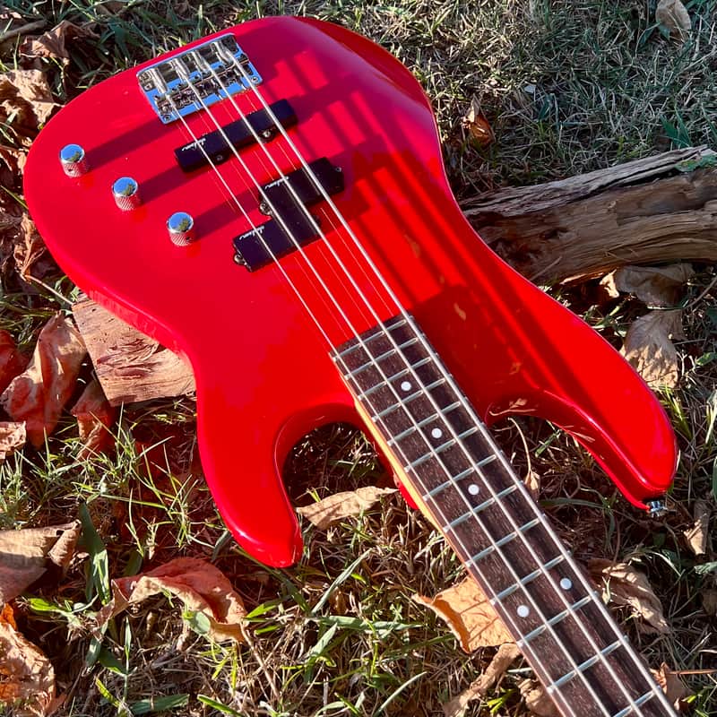 90 s Charvel CX-490 Bright Red