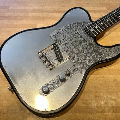James Trussart Paisley Engraved SteelTopCaster 2026 - Satin Black Nitro + Case image 1