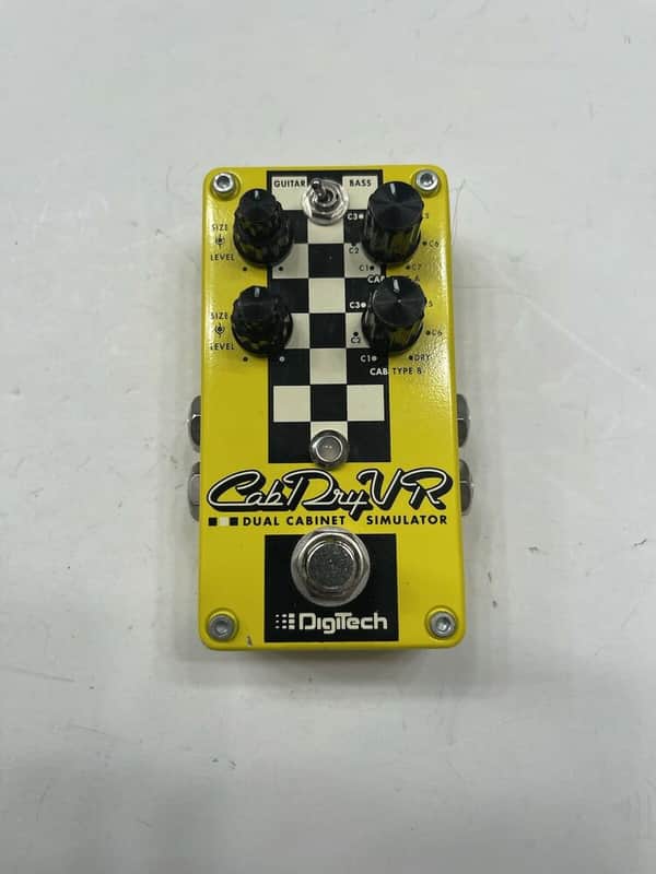Digitech CabDryVr Dual Cabinet Simulator Emulator Guitar Effect Pedal image 1