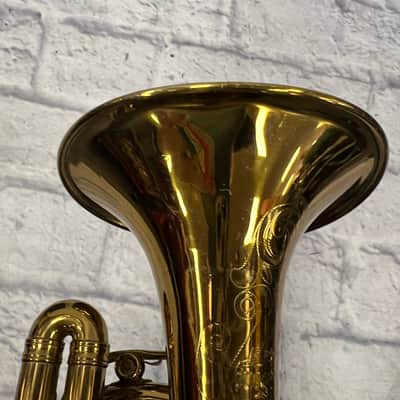 JW York and Sons Vintage Al-Tru Cornet with Case and Mouthpieces image 6