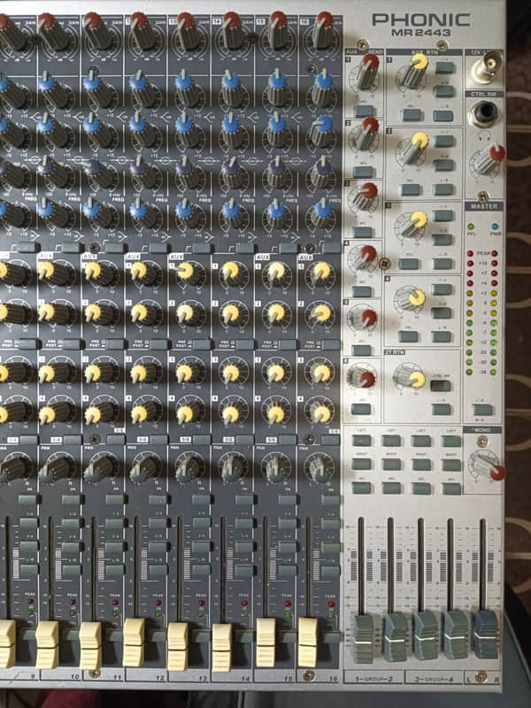 Phonic MR 2443 Mixer Audio untested | Reverb