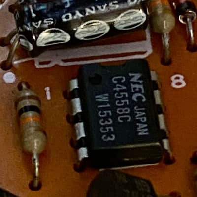 Boss SD-1 Super OverDrive “Silver Screw” MADE IN JAPAN Black Label 1981 image 14