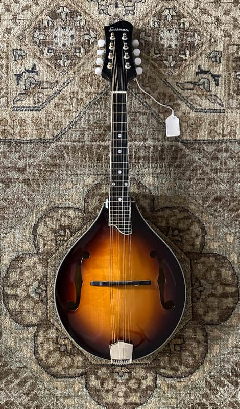 Eastman MD505 CS Mandolin A Style in Classic Sunburst w/ Case & Pro Setup image 1