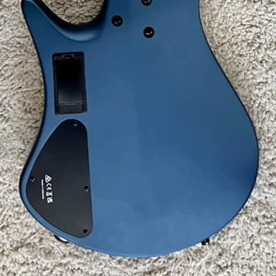 Ibanez EHB Ergonomic Headless Bass Guitar - Arctic Ocean Matte Model EHB1000AOM image 2