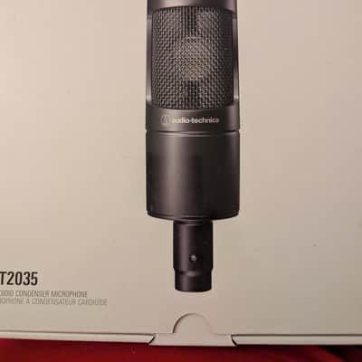 Audio-Technica AT2035 Large Diaphragm Cardioid Condenser Microphone 2010s - Black
