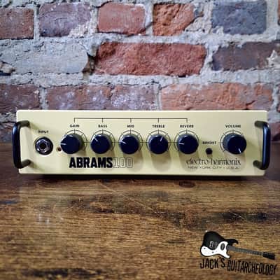 Electro-Harmonix ABRAMS100 100W Guitar Amp Head *USED*  (2026 - Cream/Black) image 2