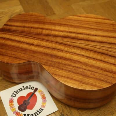 Kamaka HF-38 Curly Koa 8-String Tenor #4004 image 14