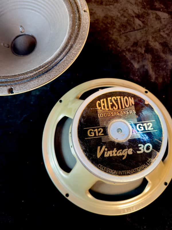 Matched Pair 2010 Celestion T3904A - Vintage 30 - 16 - ohm - Mueller 444 Cones image 1