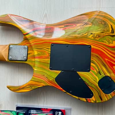 Ibanez UV77-MC Steve Vai Signature Universe 1991 - Multi-Color image 19