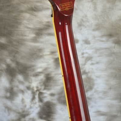 Left Handed 2006 SCHECTER Elite-4 NT Bass Guitar - Cherry QMT image 18