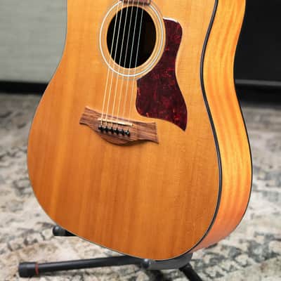 Taylor 110e Dreadnought Acoustic/Electric Guitar with Gig Bag - Used image 4