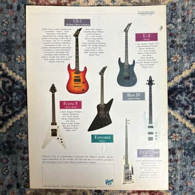 1987 Gibson The Great Adventure Legend & Future Vintage Guitar Catalogue! E14-2 image 2