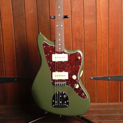 Fender Limited Edition Vintera II '50s Jazzmaster Olive Electric Guitar image 2
