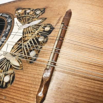 Italian handcrafted mandolin 1920 natural image 13