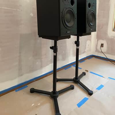 Dynaudio BM15A 10" Active Studio Monitors (Pair) mid 2010s - Black with Stands image 4
