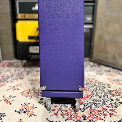1983 Fender Concert 2-Channel 60-Watt 4x10" Guitar Combo USA - Purple Tolex w/ Footswitch image 4