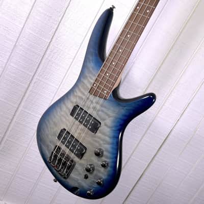 Ibanez SR400EQM Stained Cosmic Blue Starburst - Blemished image 7