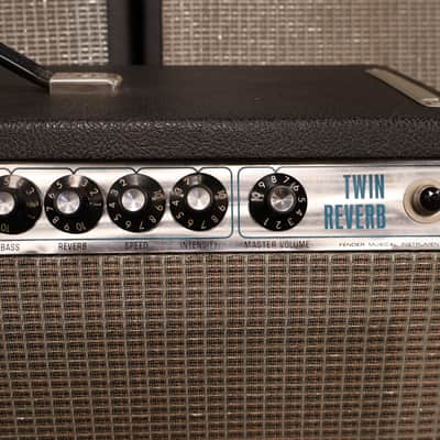 Fender 70s Twin Reverb Silverface Export Model image 4
