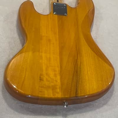 Fender Squire Vintage Modified Jazz Bass 77 2018 - Amber image 9