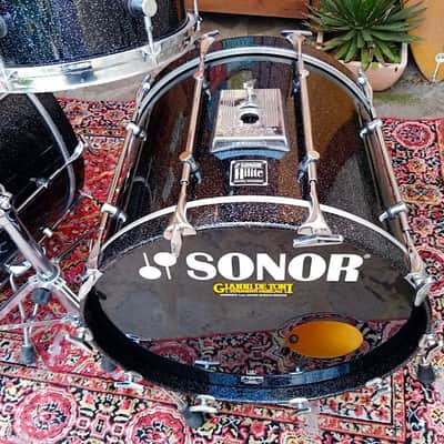 SONOR Hilite Black Diamond, 1990s. image 4