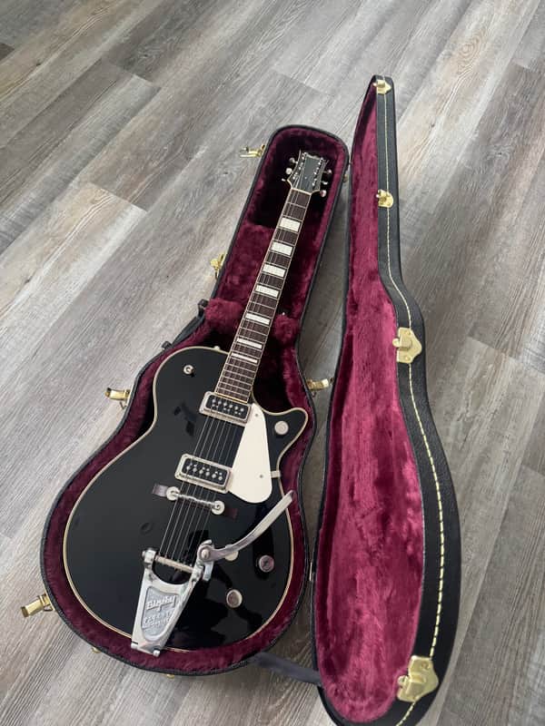 Gretsch G6128T-53 Vintage Select '53 Duo Jet with Bigsby 2018 - Present - Black image 1